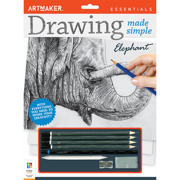 Artmaker Essentials Drawing Made Simple: Elephant
