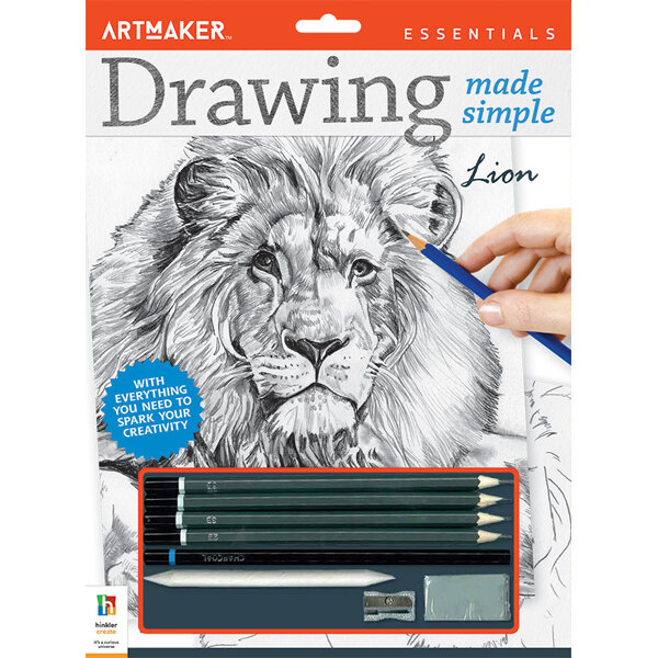 Artmaker Essentials Drawing Made Simple: Lion
