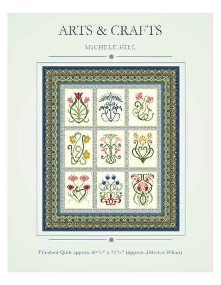 Arts & Crafts Applique Quilt Pattern