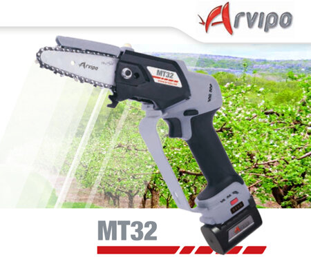 Arvipo MT32 Chainsaw + PS32 Shears - electric