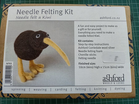 Ashford Needle Felting Kit - Kiwi