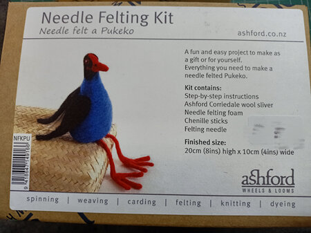 Ashford Needle Felting Kit - Pukeko