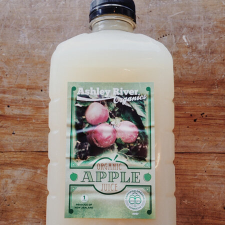 Ashley River Organic Apple Juice 1ltr