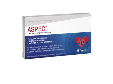 Aspec (low dose aspirin) 100mg 28s