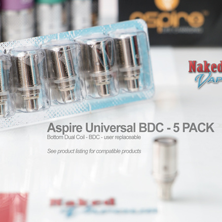 Aspire Universal BVC Heads - 5 Pack