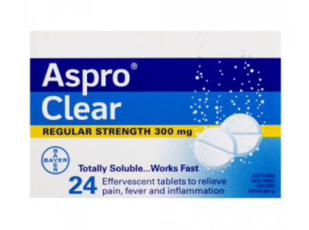 ASPRO Clear 300mg 24tabs