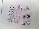 Assorted Non Pierced (Faked Earring) Silver Cuff Earring Set Of 12