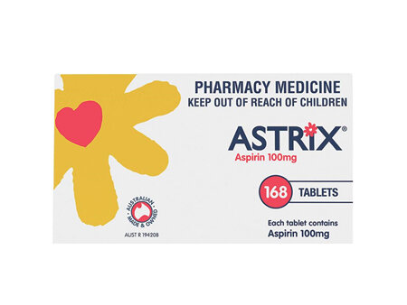 ASTRIX TAB 100MG 168