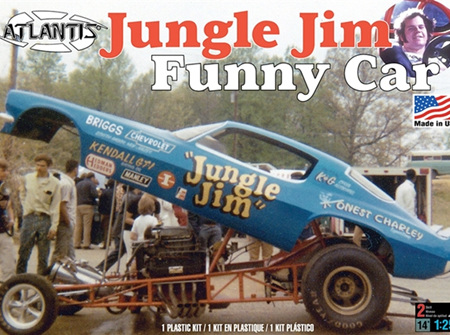 Atlantis 1/25 Jungle Jim Camaro Funny car (ALM1440)