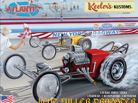 Atlantis 1/25 Keeler's Kustoms Kent Fuller Dragster (ALM13103)