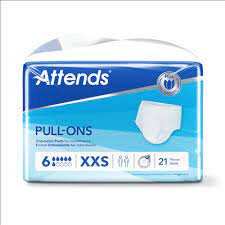 Attends Pull-Ons Plus 5 - XX-Small