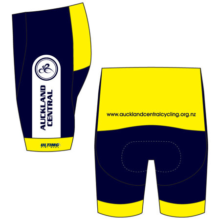 Auckland Central Cycling Club Cycle Shorts