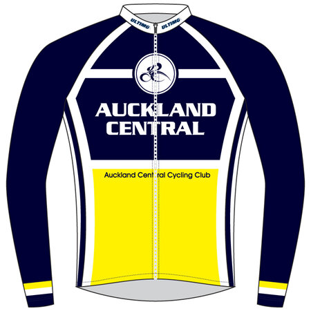 Auckland Central Cycling Club Warmup Jacket