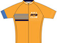 Auckland MTB Club Cycle Jersey Orange