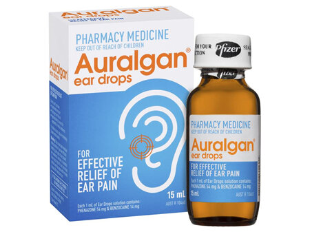 Auralgan Ear Pain Relief Drops 15ml