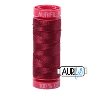 Aurifil Quilting Thread 12wt Dark Carmine Red 2460