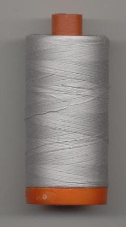 Aurifil Quilting Thread 40, 50 or 80wt Aluminium 2615
