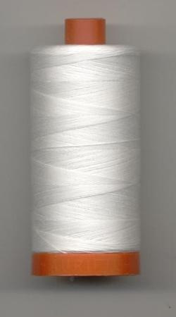Aurifil Quilting Thread 40, 50 or 80wt Natural White 2021