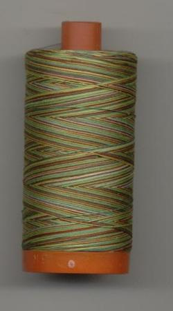 Aurifil Quilting Thread 40 or 50wt Leaves Verigated 4650