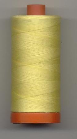 Aurifil Quilting Thread 40 or 50wt Lemon 2115