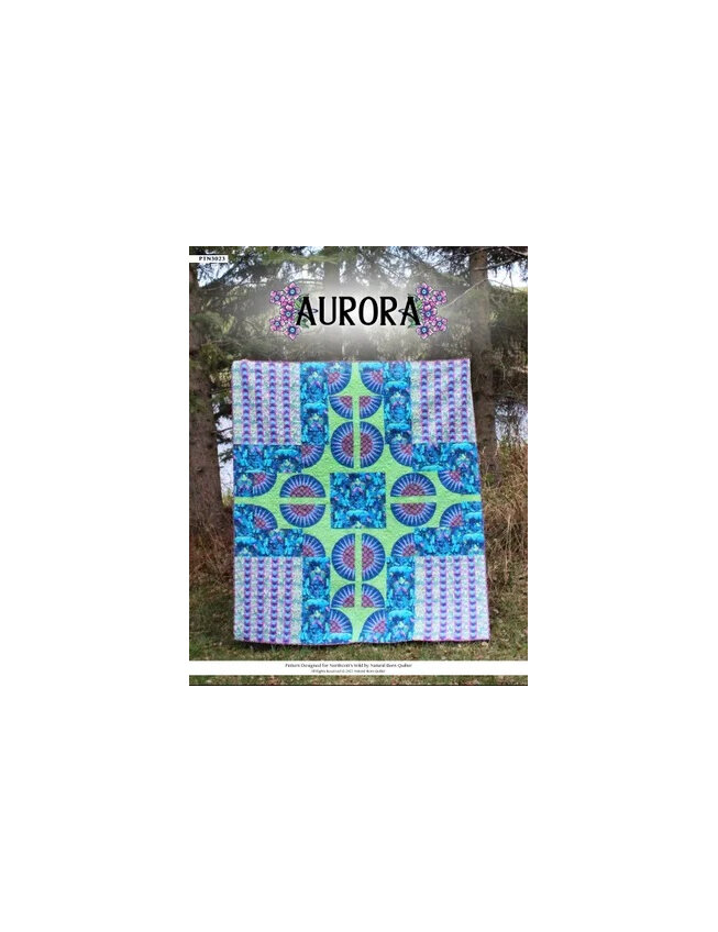 Aurora Quilt from Natural Born Quilter