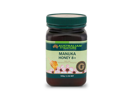 Australian By Nature Manuka Honey 8+ (Mgo 200) 500G