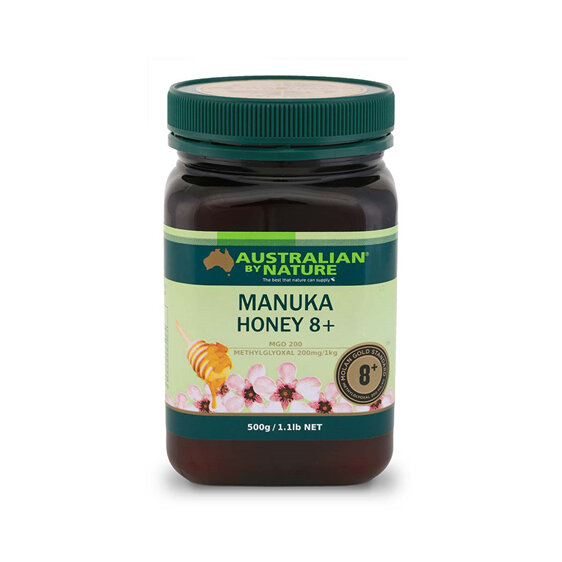 Australian By Nature Manuka Honey 8+ (Mgo 200) 500G