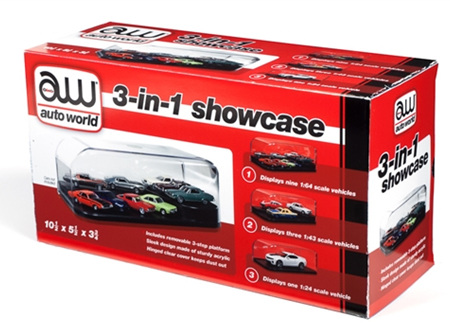 Auto World 3n1 Display Case (AWDC004)