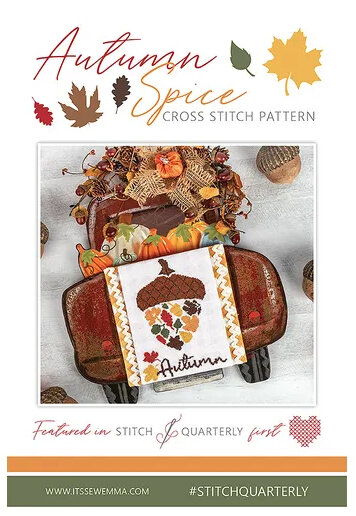 Autumn Spice Cross Stitch Pattern by It's Sew Emma