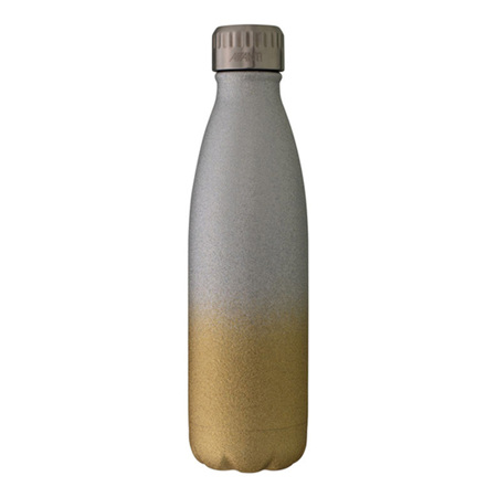 Avanti Fluid Bottle 500ml Glitter - Champagne/Silver