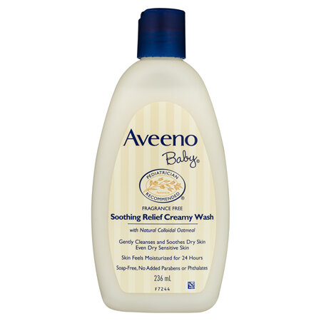 Aveeno Baby Soothing Relief Creamy Body Wash 236mL