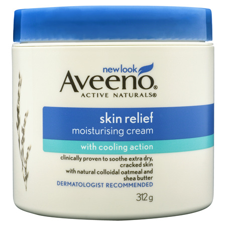 Aveeno Skin Relief Moisturising Cream with Cooling Action 312G