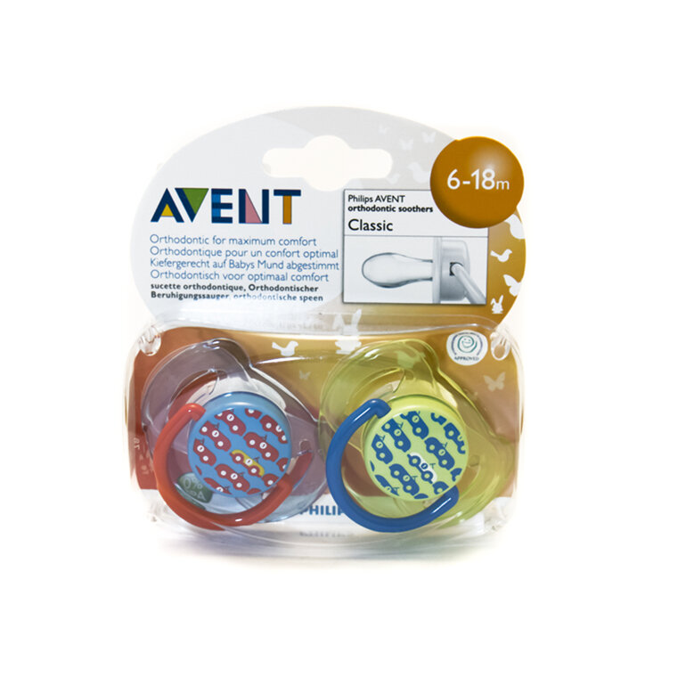 Avent Pacifiers 6-18m