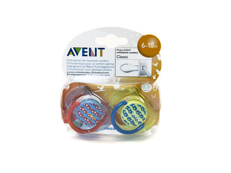 Avent Pacifiers 6-18m