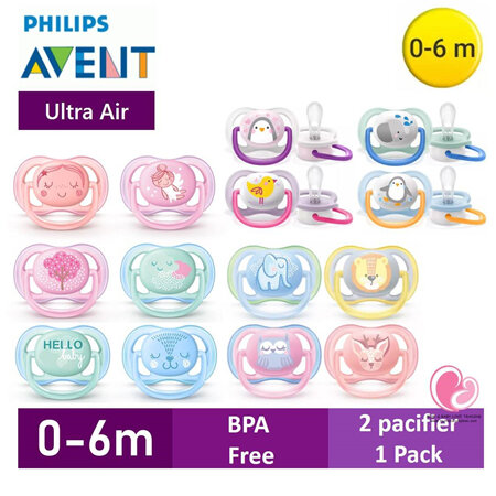 Avent Pacifiers Ultra Air 0-6m