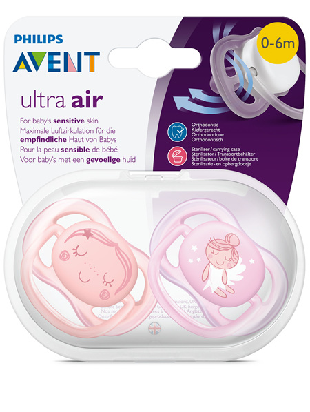 Avent Soother Ultra Air Design 0-6m