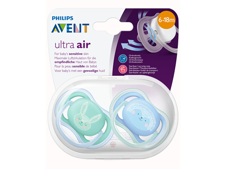 Avent Soother Ultra Air Design 6-18m