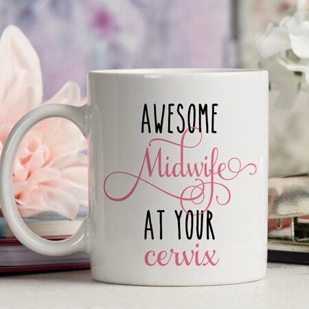 Awesome Midwife Mug