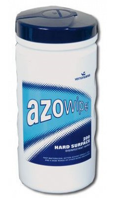 Azo Wipes 200 x Isopropyl 70% Alcohol Wipes