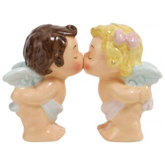 Baby Angels Mwah Salt & Pepper Shakers