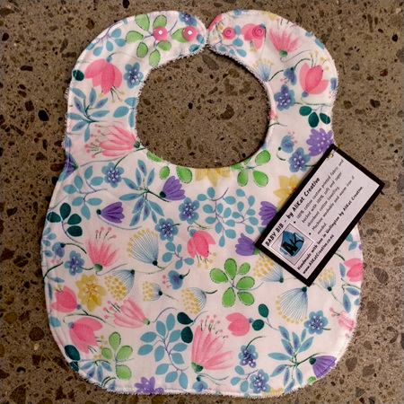 Baby Bib - Colourful Floral