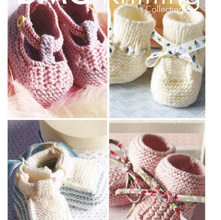 Baby Booties in DMC Woolly - 15197L/2