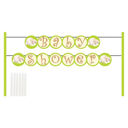 Baby cake banner kit