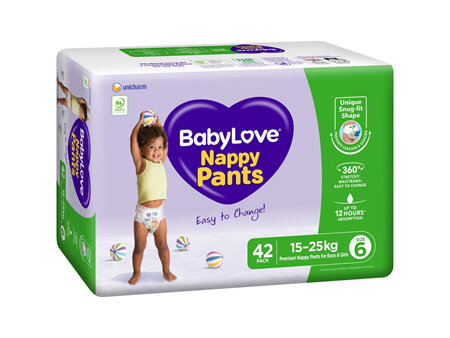 Babylove Nappy Pants Jumbo Junior 42