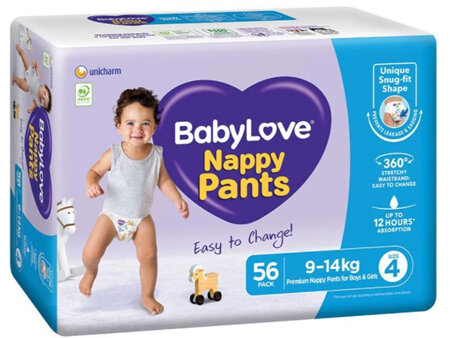 Babylove Nappy Pants Jumbo Toddler 56