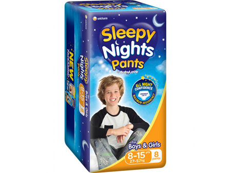 Babylove SleepyNights 8-15 Years 8pack
