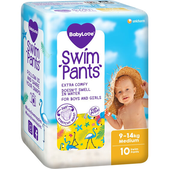 Babylove Swim Pants Medium 10
