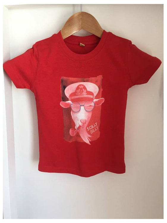 Baby/Toddler Billy Tee - Red