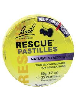 BACH Rescue Pastilles B/Currant 50g