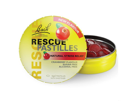 BACH Rescue Pastilles C/berry 50g